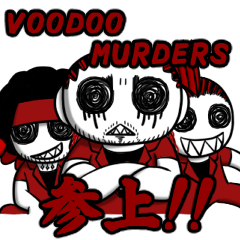 VOODOO MURDERS Sticker