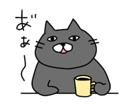 Cat's life !! sticker #8935629