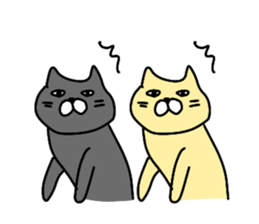 Cat's life !! sticker #8935655