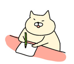 Cat's life !! sticker #8935658