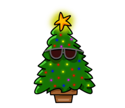Nwell the Christmas tree sticker #8937363