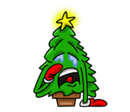 Nwell the Christmas tree sticker #8937374