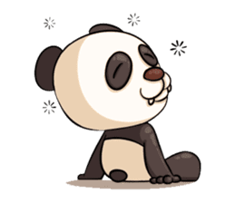 I'm Panda sticker #8937547