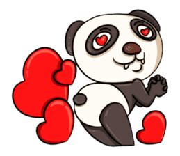 I'm Panda sticker #8937553