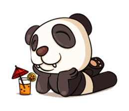 I'm Panda sticker #8937555