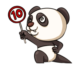 I'm Panda sticker #8937572