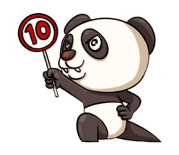 I'm Panda sticker #8937572