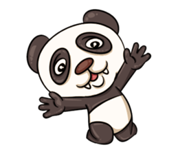 I'm Panda sticker #8937574