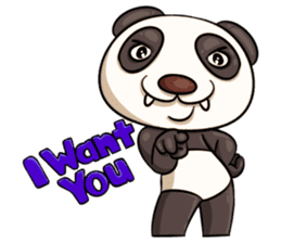 I'm Panda sticker #8937582