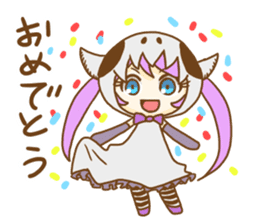 Skull sisters sticker #8937534