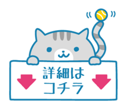 Cats Tennis - Japan ver sticker #8937634