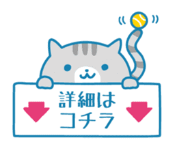Cats Tennis - Japan ver sticker #8937634