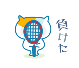 Cats Tennis - Japan ver sticker #8937647
