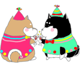 Midget Shiba MagRob and friends 5 sticker #8938041