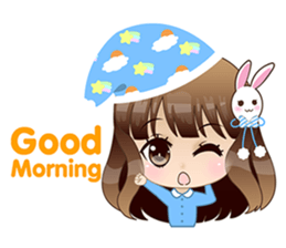 Sandy say hello sticker #8938828