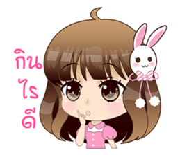 Sandy say hello sticker #8938831