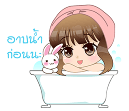 Sandy say hello sticker #8938859