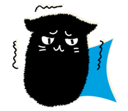 Feeling of a black cat sticker #8939149