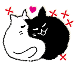 Feeling of a black cat sticker #8939150