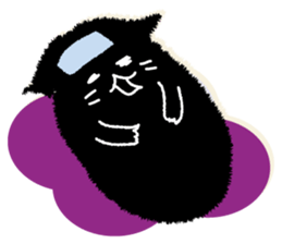 Feeling of a black cat sticker #8939172