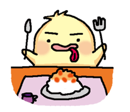 insane chick sticker #8939725