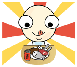 Noang Hua Kai English Ver. sticker #8939810