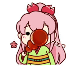 Kimonono-Sakura-chan sticker #8939918