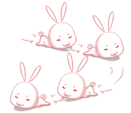 Usami the lazy good eater sticker #8939947