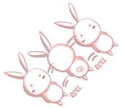 Usami the lazy good eater sticker #8939977