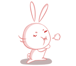 Usami the lazy good eater sticker #8939983