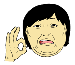 A face of Imozon 2. sticker #8940236