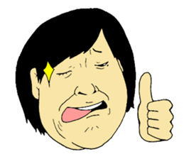 A face of Imozon 2. sticker #8940237