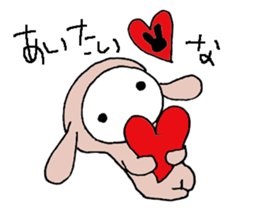 a pajama rabbit sticker #8940732