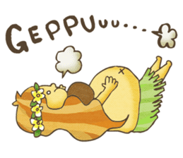 Hawaiian Girl -Pluplumeria- sticker #8941365