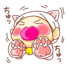potechibi chan / Cat 2 sticker #8941633