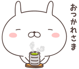 Pretty rabbit -hiroshima- sticker #8941875
