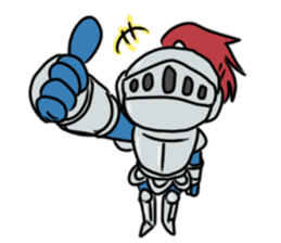 Thing as the knight fourth edition sticker #8941909