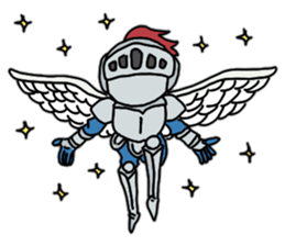 Thing as the knight fourth edition sticker #8941929