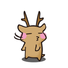 Be with deer Plus++ sticker #8942080