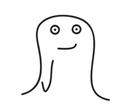 White Little Man 3 - Stare At YOU sticker #8942331