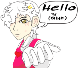 Cartoon Girl anime drawing v.update sticker #8942424