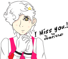 Cartoon Girl anime drawing v.update sticker #8942425