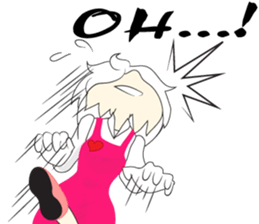 Cartoon Girl anime drawing v.update sticker #8942433