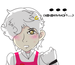 Cartoon Girl anime drawing v.update sticker #8942435