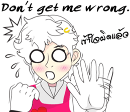 Cartoon Girl anime drawing v.update sticker #8942457