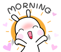 Hub the rabbit sticker #8943222