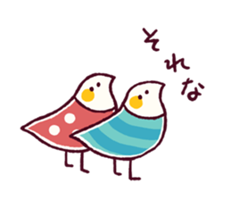 Cavalier & Rabbit & Bird sticker #8943665