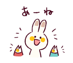 Cavalier & Rabbit & Bird sticker #8943667