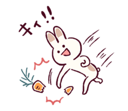 Cavalier & Rabbit & Bird sticker #8943672