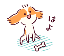 Cavalier & Rabbit & Bird sticker #8943683